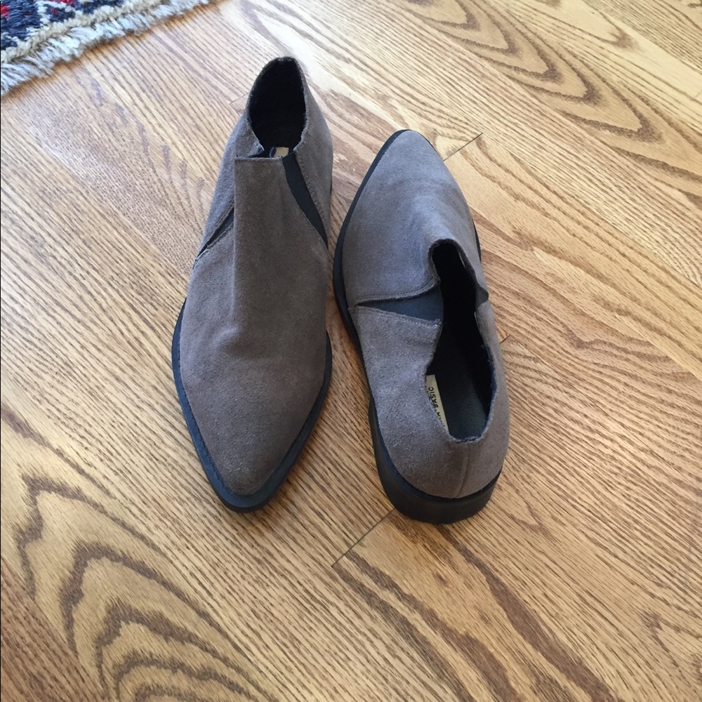 Brand New Gray Zara Boots